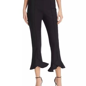C/MEO COLLECTIVE Elegant Black Flared Women's Pants